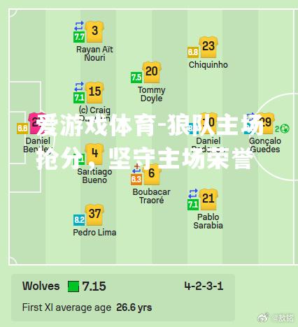 狼队主场抢分，坚守主场荣誉